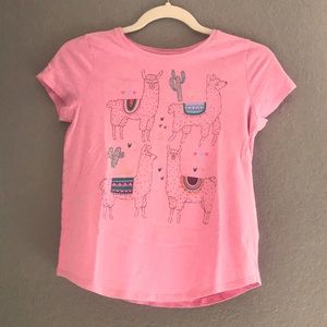 Cute pink llama shirt